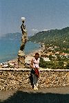 Emilie in Agios Gordis, Corfu.