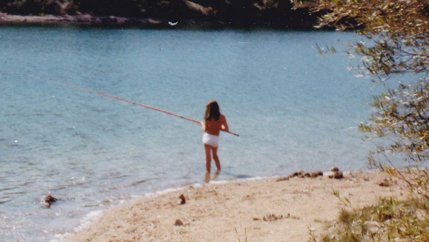 Het leuke vissende meisje, 1978-09-09.
